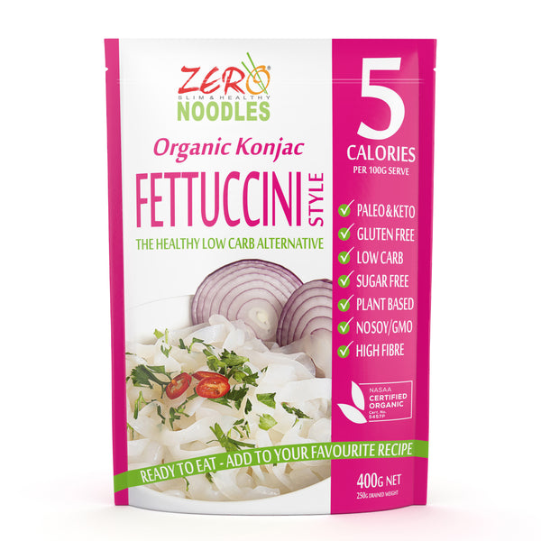 ZERO Konjac Shirataki FETTUCCINE (400g packet)