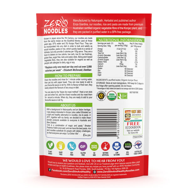 ZERO Konjac Shirataki RICE (400g Packet)