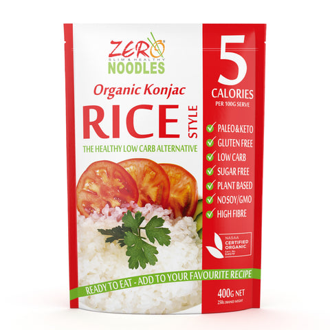 ZERO Konjac Shirataki RICE (400g Packet)