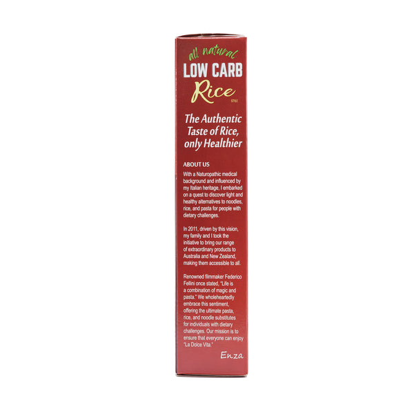 ZERO Low Carb Rice 160g - Keto, Paleo, Gluten Free, Vegan